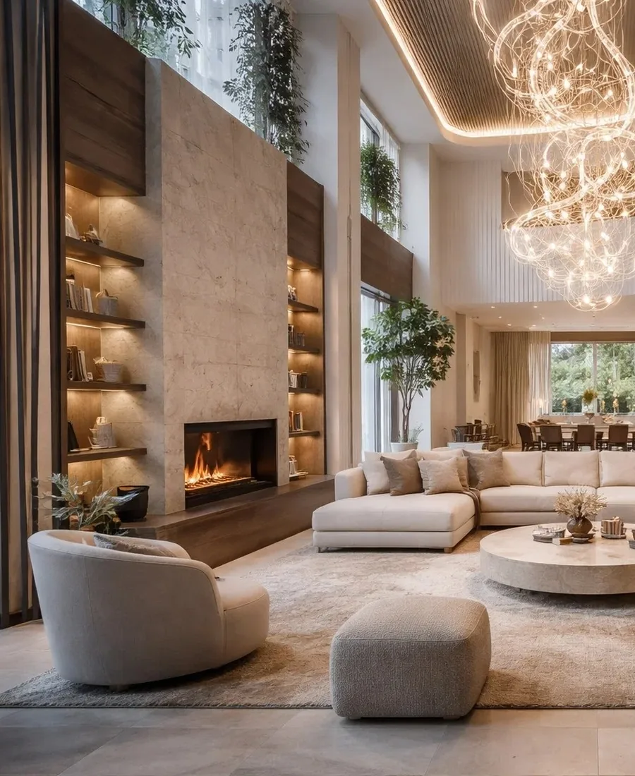 Inspirasi interior modern SISI LANGIT