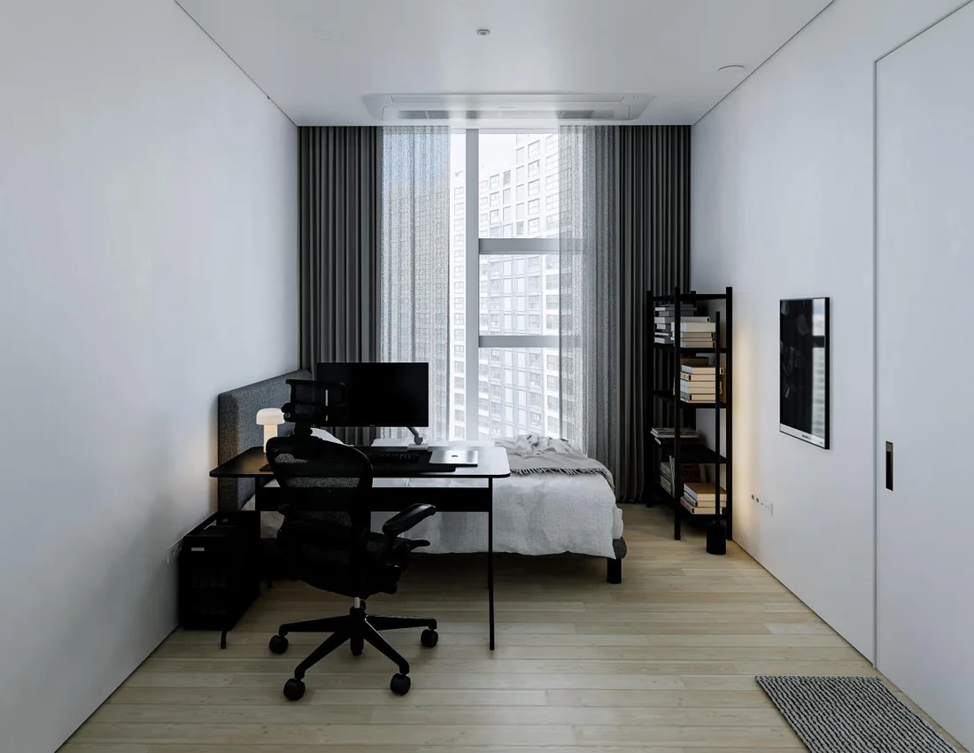 Inspirasi detail interior kamar modern
